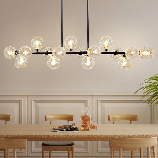 54-inch Modern Chandelier for kitchen island or dining room