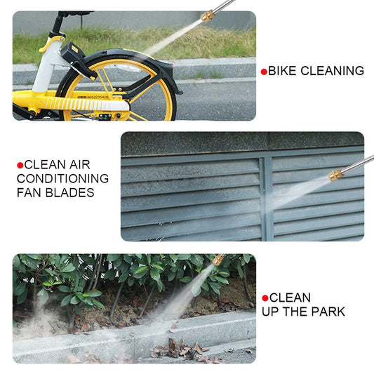 High Pressure Washer with 5 Quick Connect Nozzles