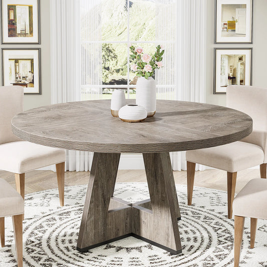 47 inch Round Dining Table for 4
