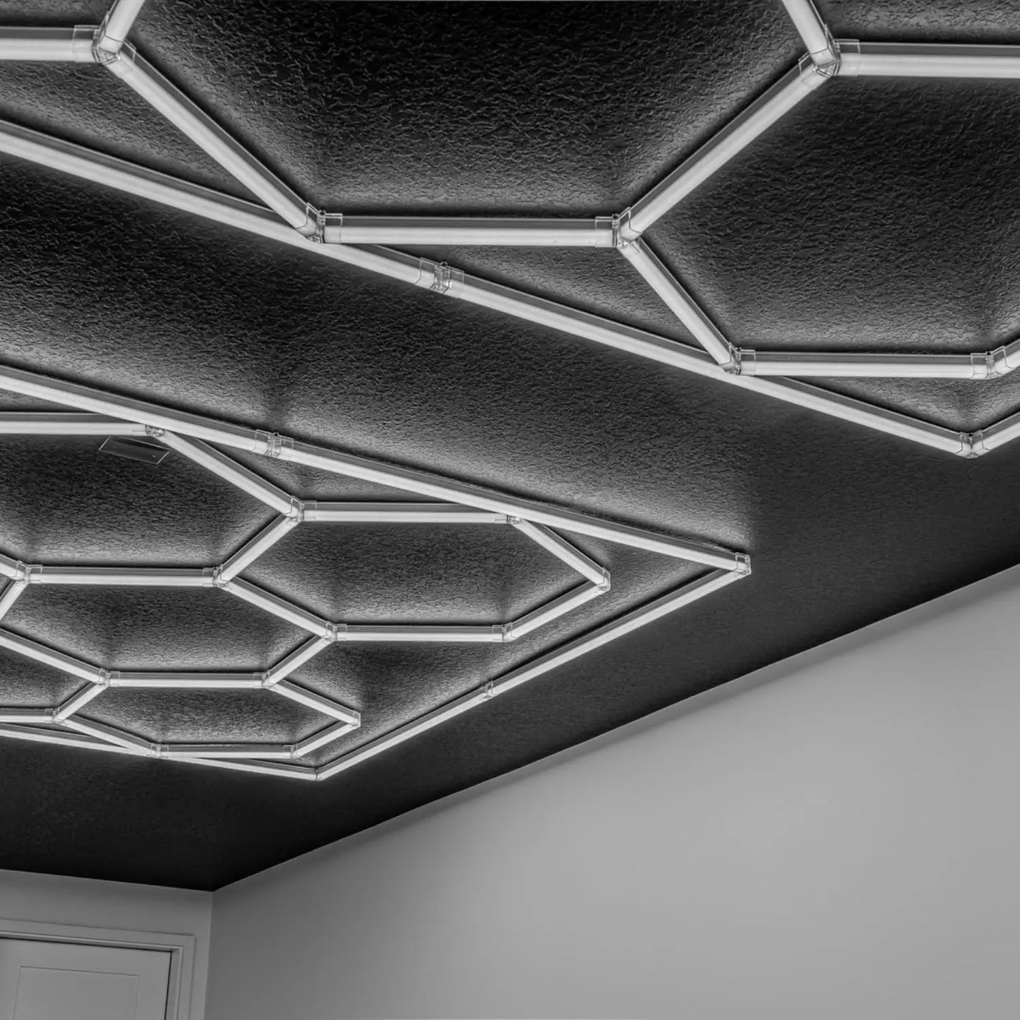 Hexagonal LED Lighting for your modernistic flair!