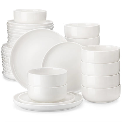 18 or 36-Piece Porcelain Ceramic Dinnerware Set