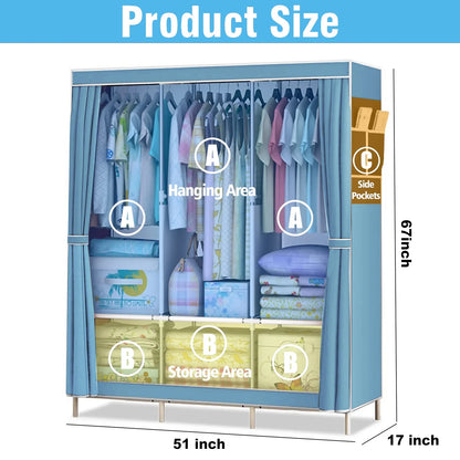 Portable Wardrobe Closet
