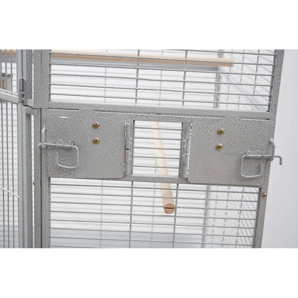 White Corner Bird Cage for your feathered friends