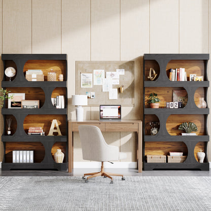 71" Tall  4-Tier Bookcase