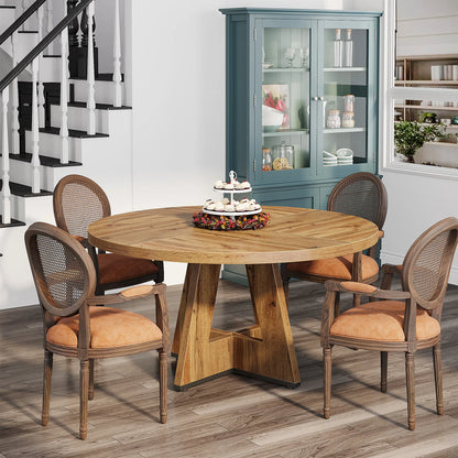 47 inch Round Dining Table for 4