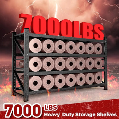 79-inch Heavy Duty Steel Garage Storage Rack