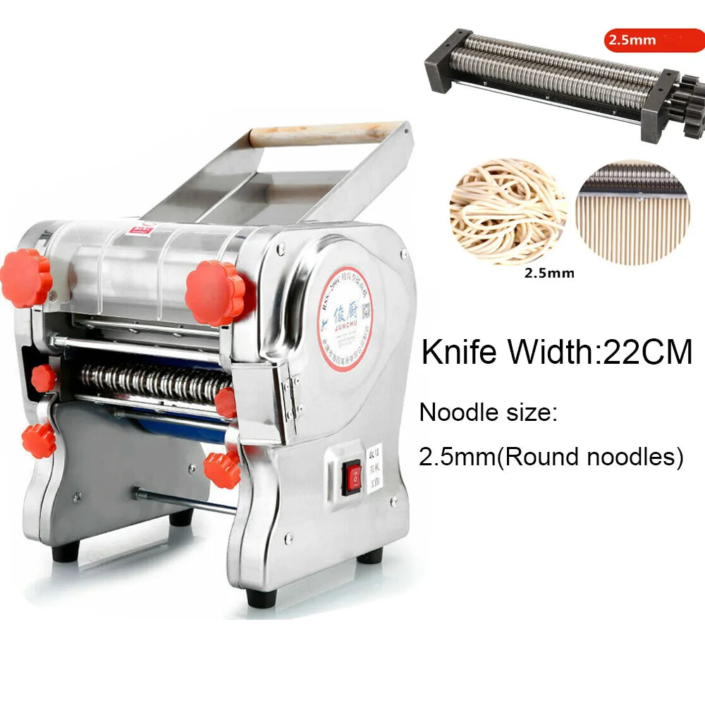 Full Stainless Steel Dual Knife 550W Electric Pasta Maker