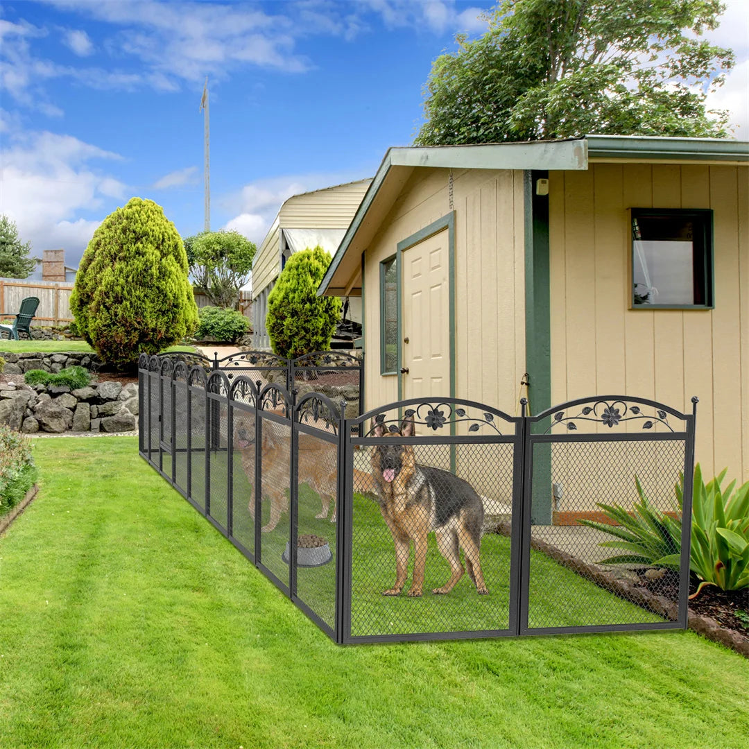 Heavy Duty Play Pen, Secured Whelping Pen with removable waterproof flooring