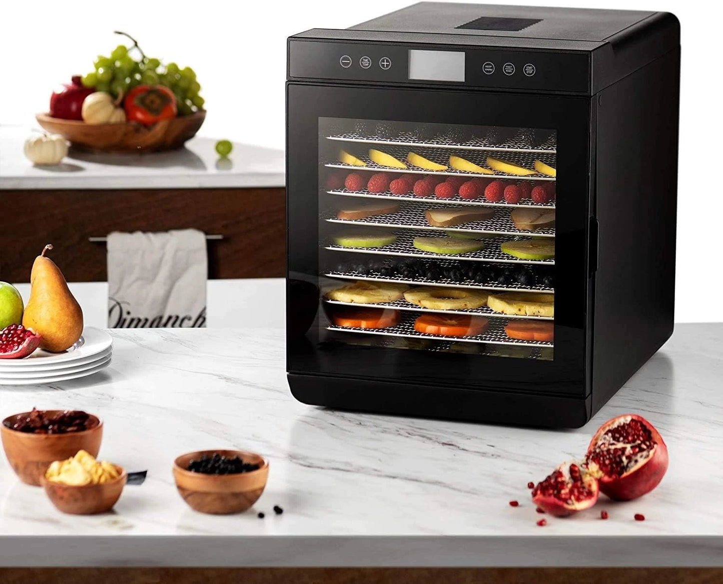 Food Dehydrator Machine with Temperature Control and Keep Warm Function
