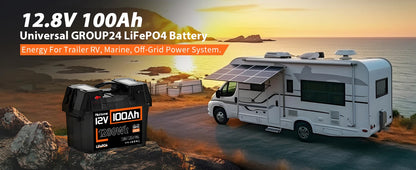 LiFePO4 Lithium 12V Battery