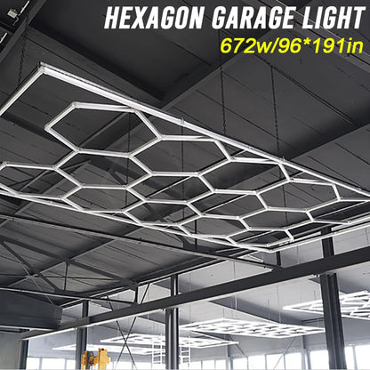 Hexagonal LED Lighting for your modernistic flair!