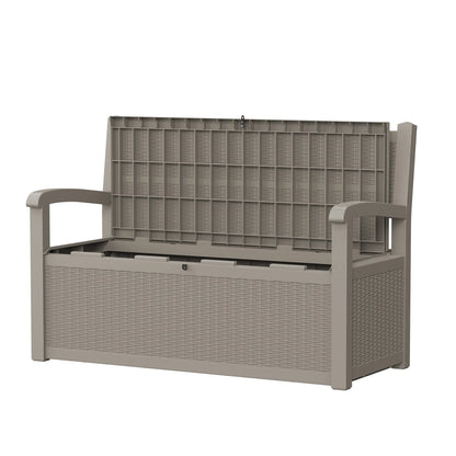 Outdoor Rattan Design  Storage Bench