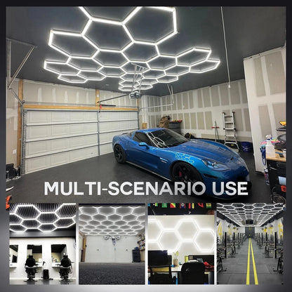 Large Size Hexagon LED Lighting for Garage