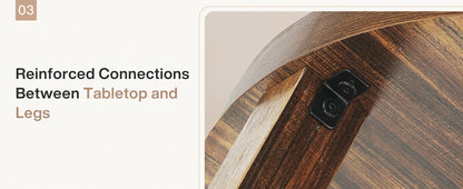 Modern Round 2-Tier Coffee Table
