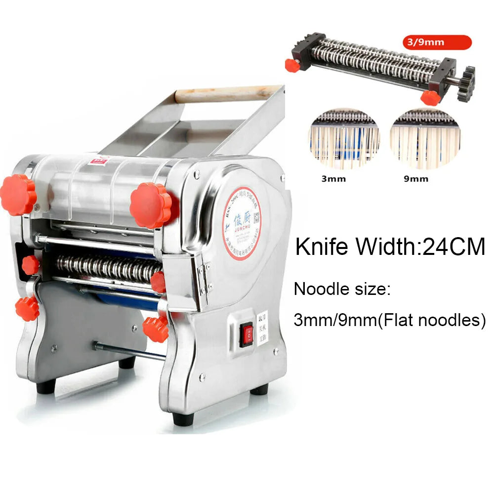 Full Stainless Steel Dual Knife 550W Electric Pasta Maker