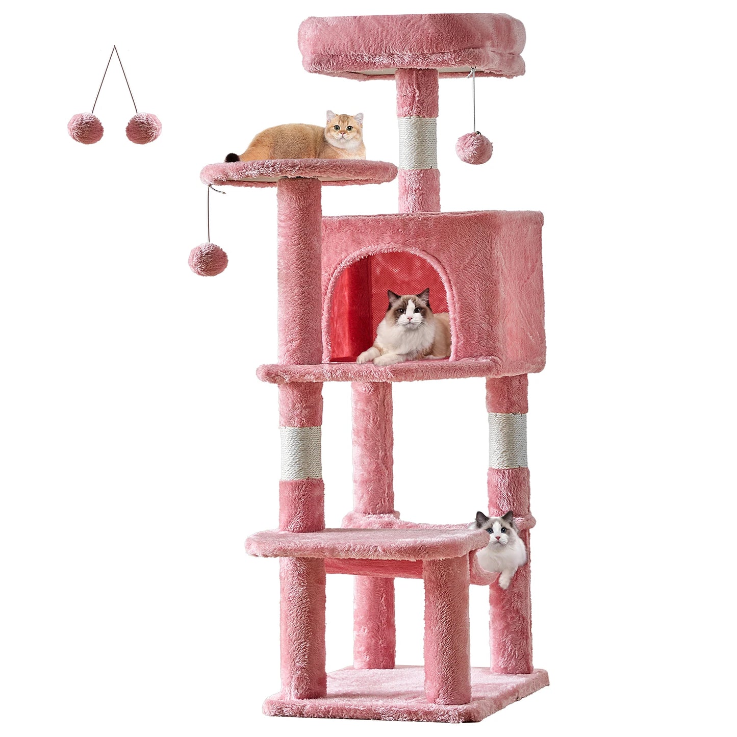 Tall Multi-Cat Climbing Tree