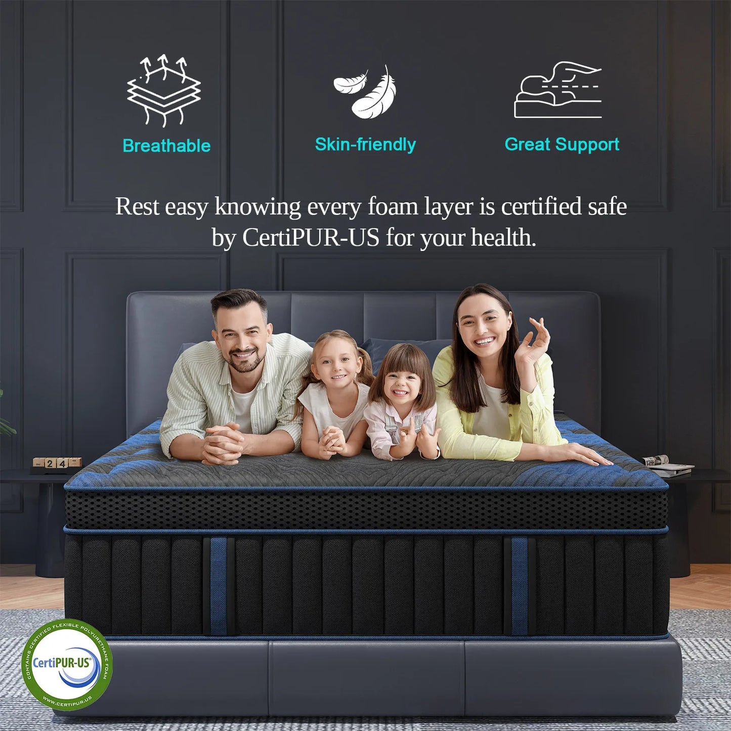 Twin, Full, Queen or King Mattress in A Box