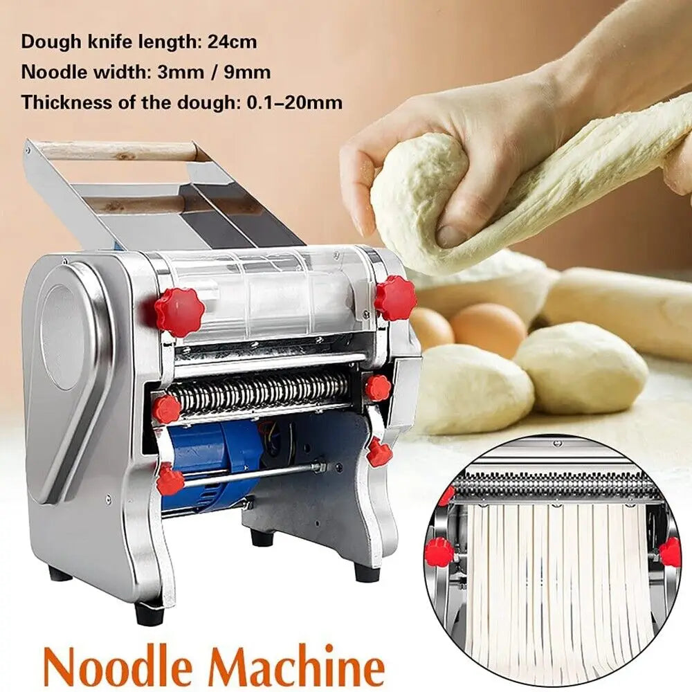Full Stainless Steel Dual Knife 550W Electric Pasta Maker