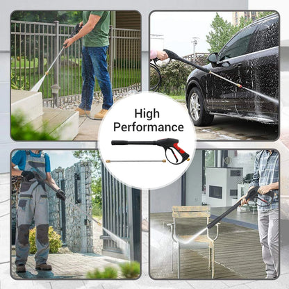High Pressure Washer with 5 Quick Connect Nozzles