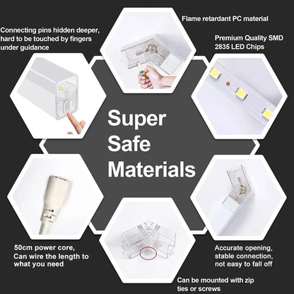 Large Size Hexagon LED Lighting for Garage
