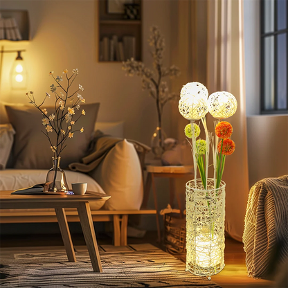 Tall Modern Rattan Floor Lamp for your Decor