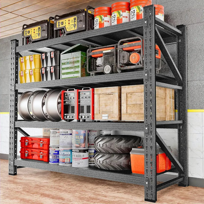 79-inch Heavy Duty Steel Garage Storage Rack
