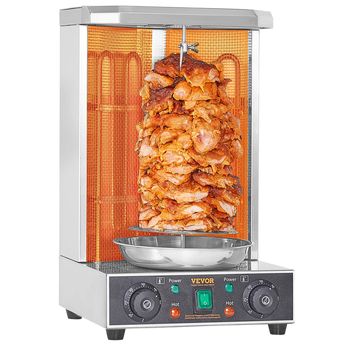 Electric Vertical Gyro Rotisserie Machine