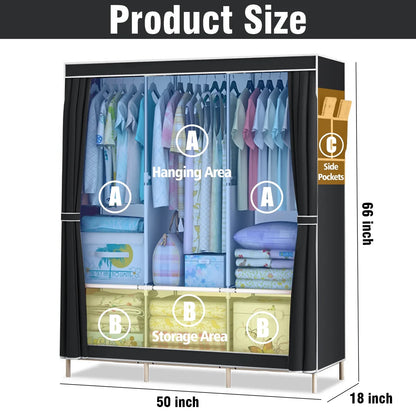 Portable Wardrobe Closet
