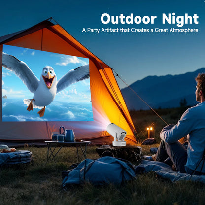 HY300 Pro + Projector 4K with 5W Speaker