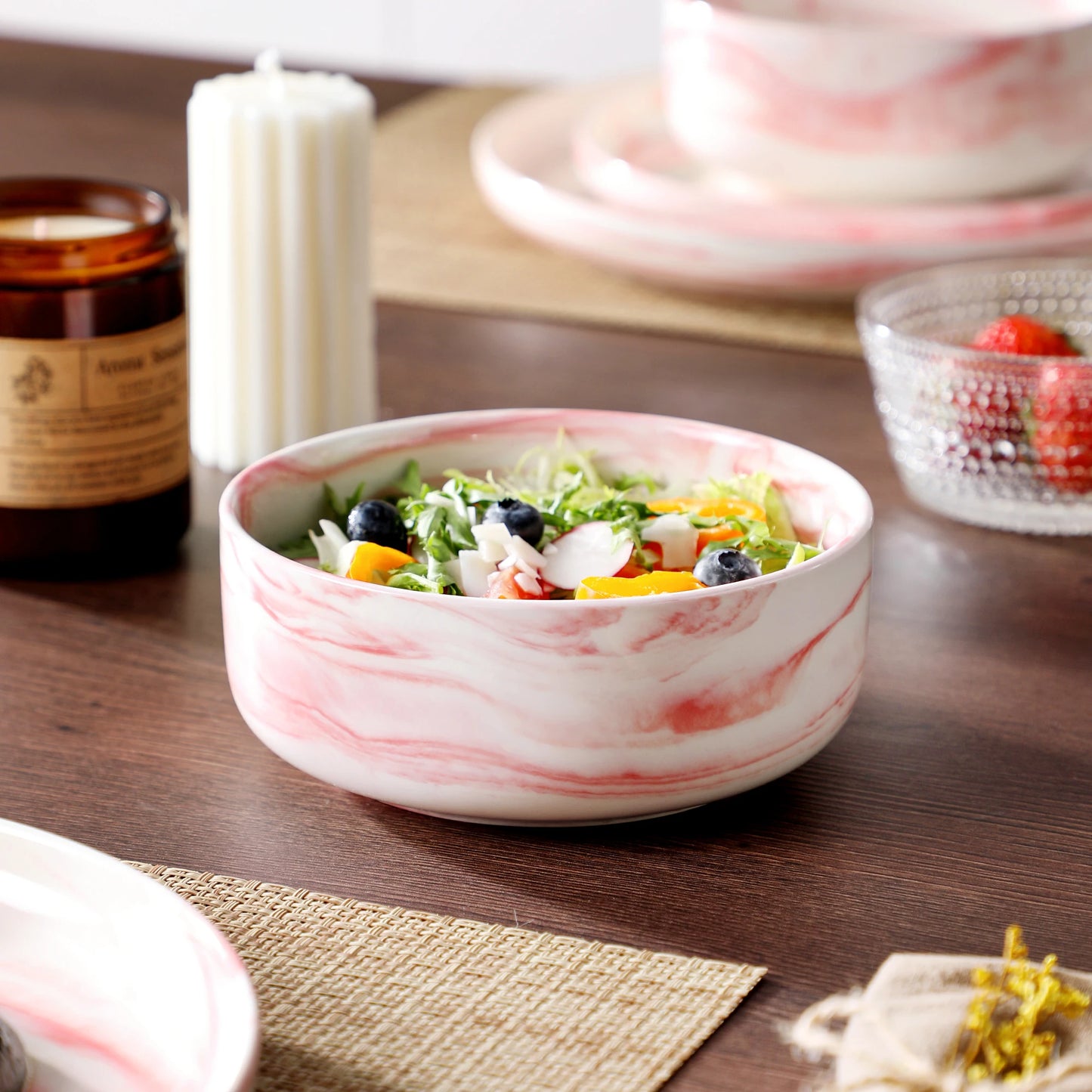 18 or 36-Piece Porcelain Ceramic Dinnerware Set