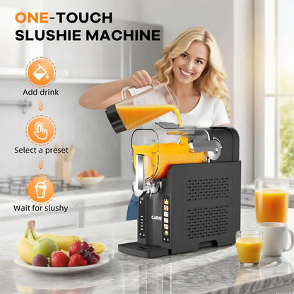 Slushie Frozen Drink Maker Machine with LED Menu for your Summer fun!