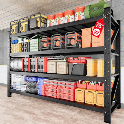 79-inch Heavy Duty Steel Garage Storage Rack
