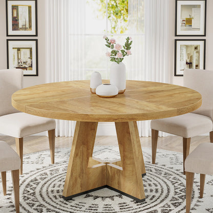 47 inch Round Dining Table for 4