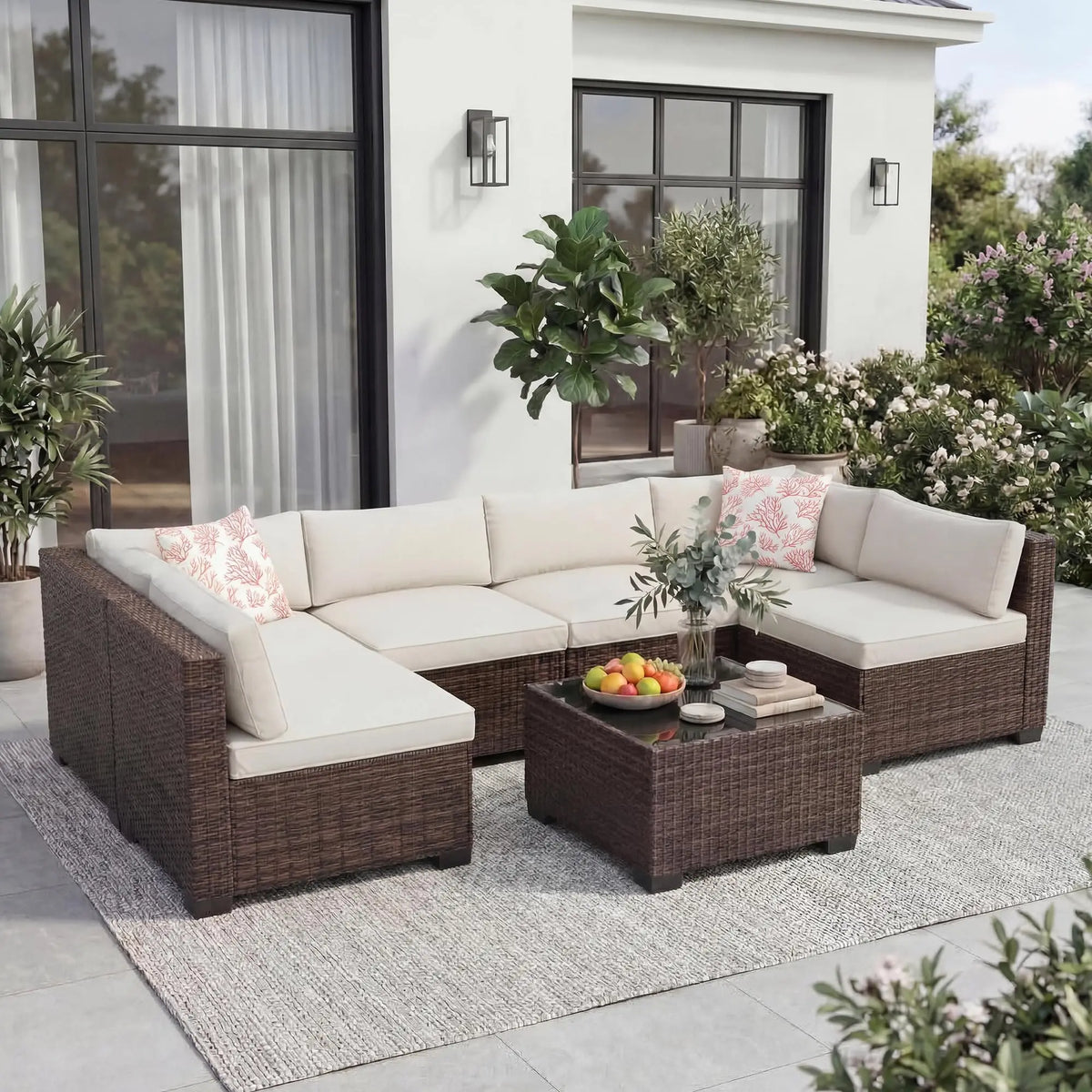 7-Piece Outdoor Patio Furniture