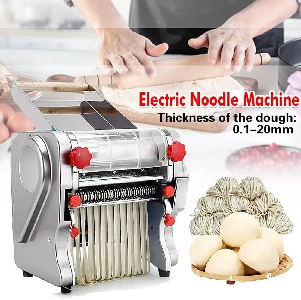 Full Stainless Steel Dual Knife 550W Electric Pasta Maker