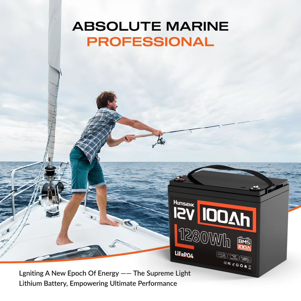 LiFePO4 Lithium 12V Battery
