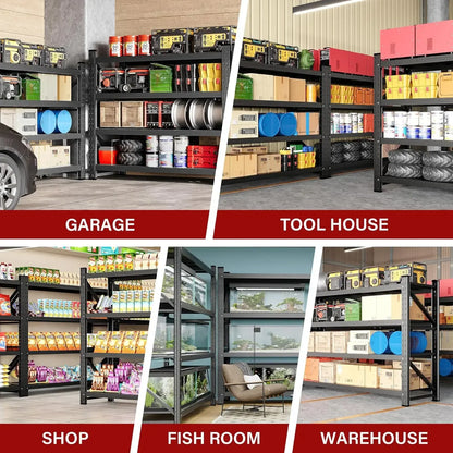 79-inch Heavy Duty Steel Garage Storage Rack