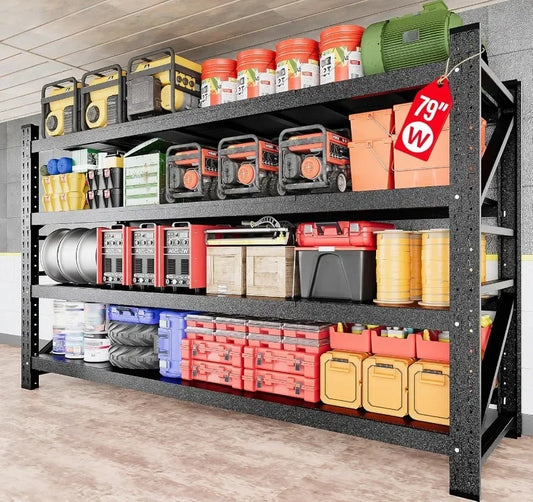 79-inch Heavy Duty Steel Garage Storage Rack