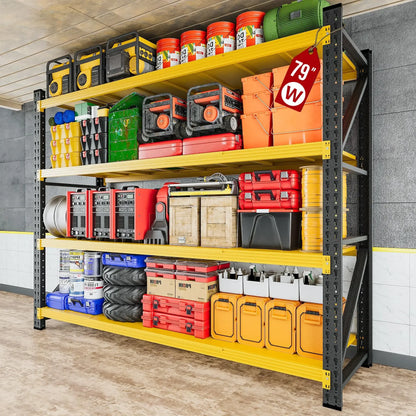 79-inch Heavy Duty Steel Garage Storage Rack