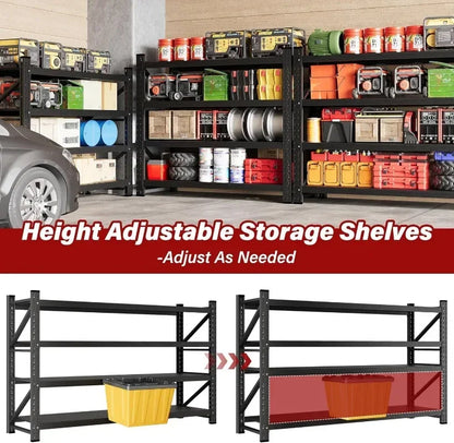 79-inch Heavy Duty Steel Garage Storage Rack