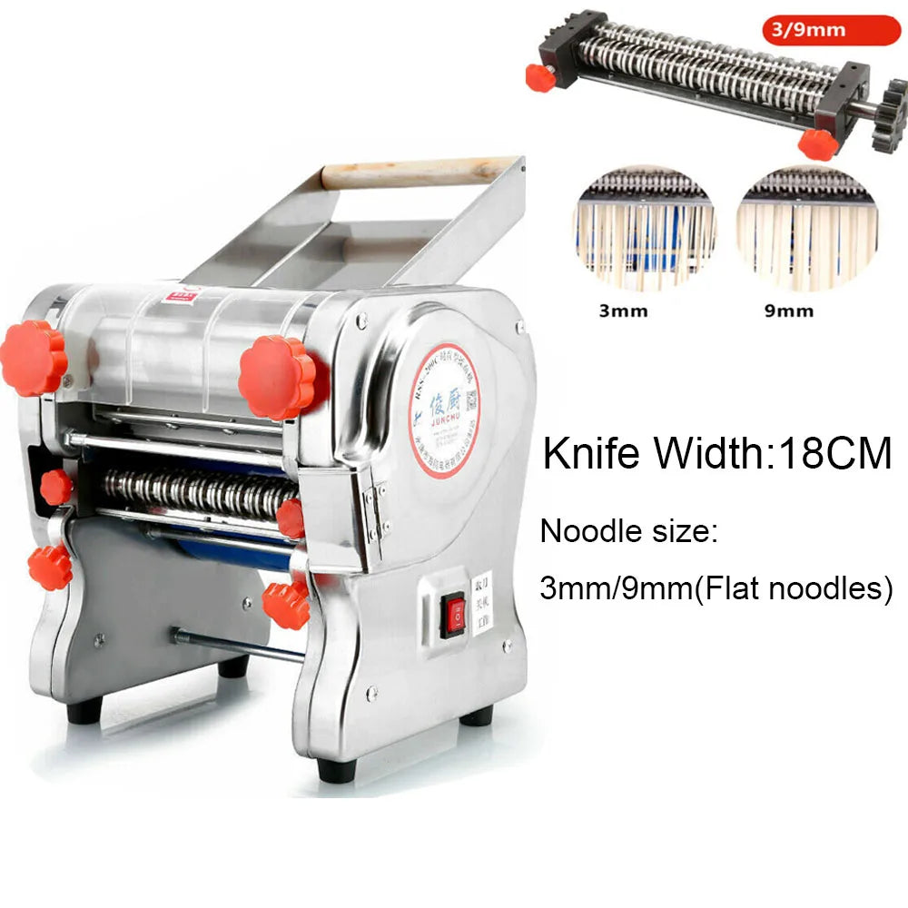 Full Stainless Steel Dual Knife 550W Electric Pasta Maker