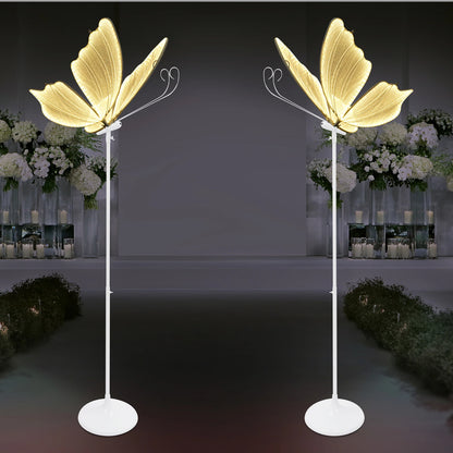 2PCS 48W Romantic LED Butterfly Floor Lamps