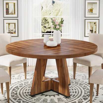 47 inch Round Dining Table for 4