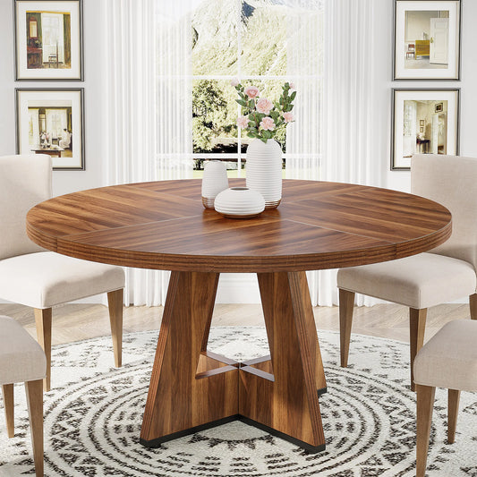 47 inch Round Dining Table for 4