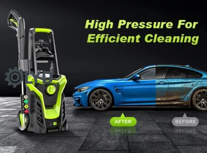 4800PSI 1800W Electric Pressure Washer with Interchangeable Nozzles
