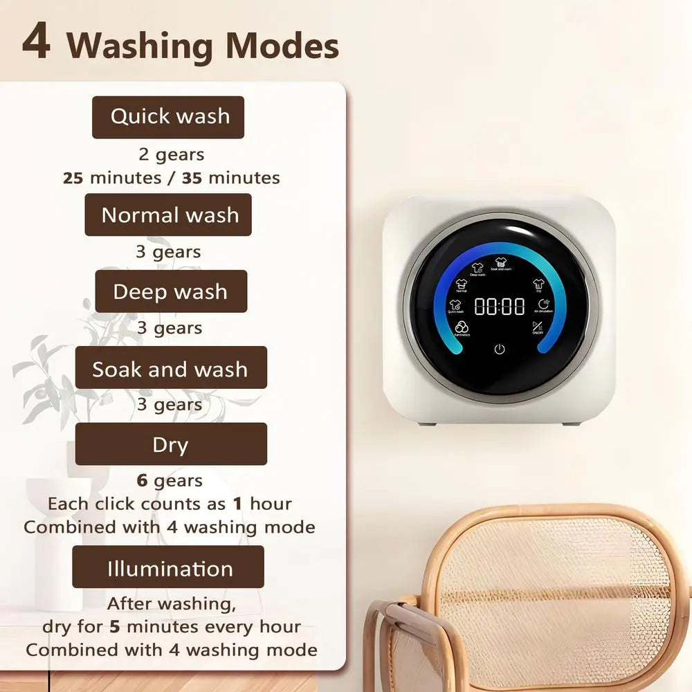 Small Portable Washer and Dryer Combo
