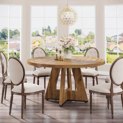 47 inch Round Dining Table for 4