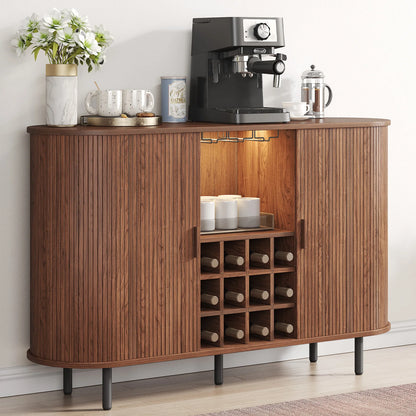 Buffet Cabinet with LED Light