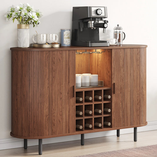 Buffet Cabinet with LED Light