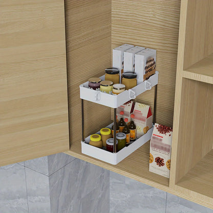 3 Piece, 2 Shelf Organizers for clutter free solutions!